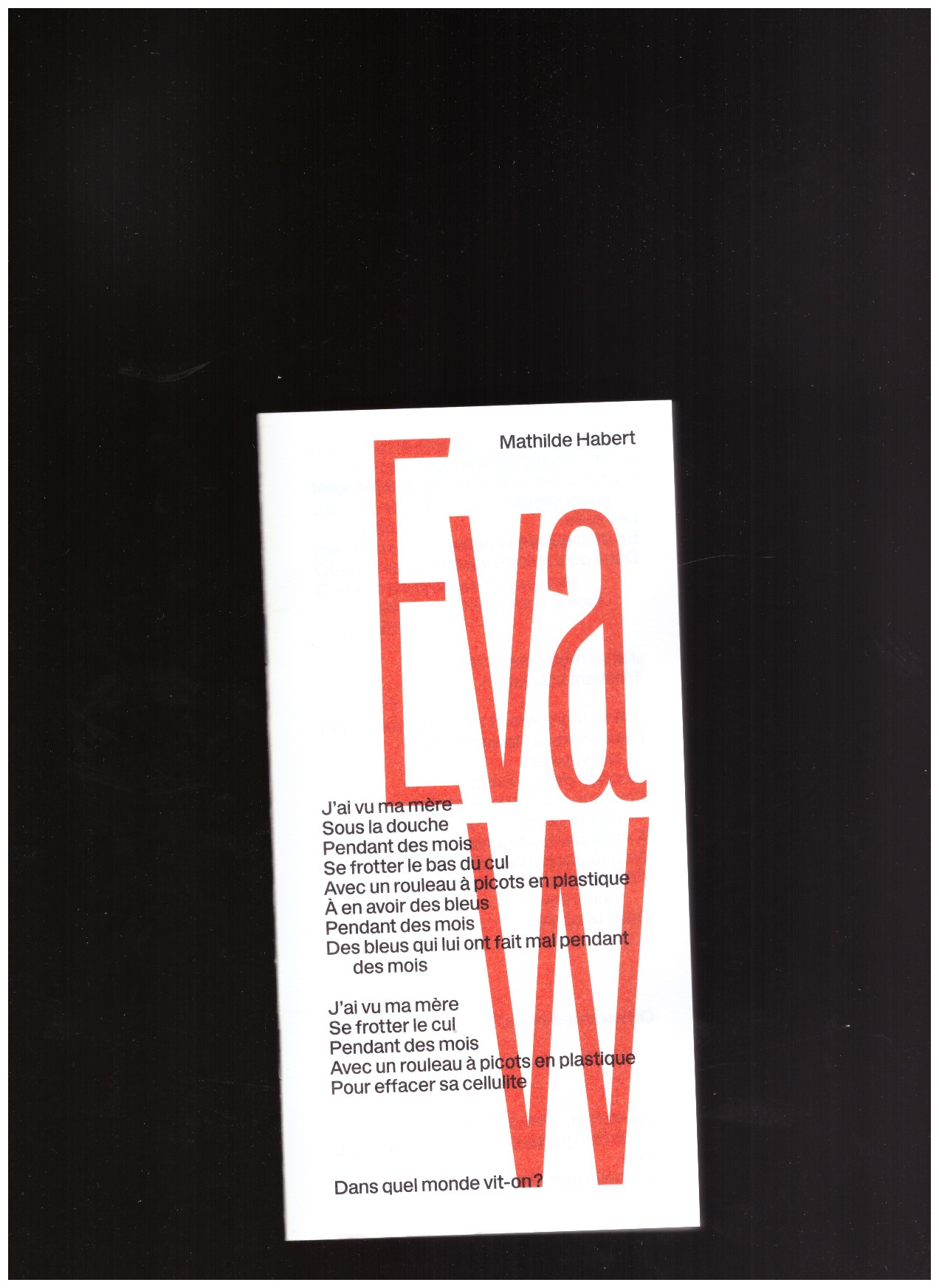 HABERT, Mathilde - Eva W